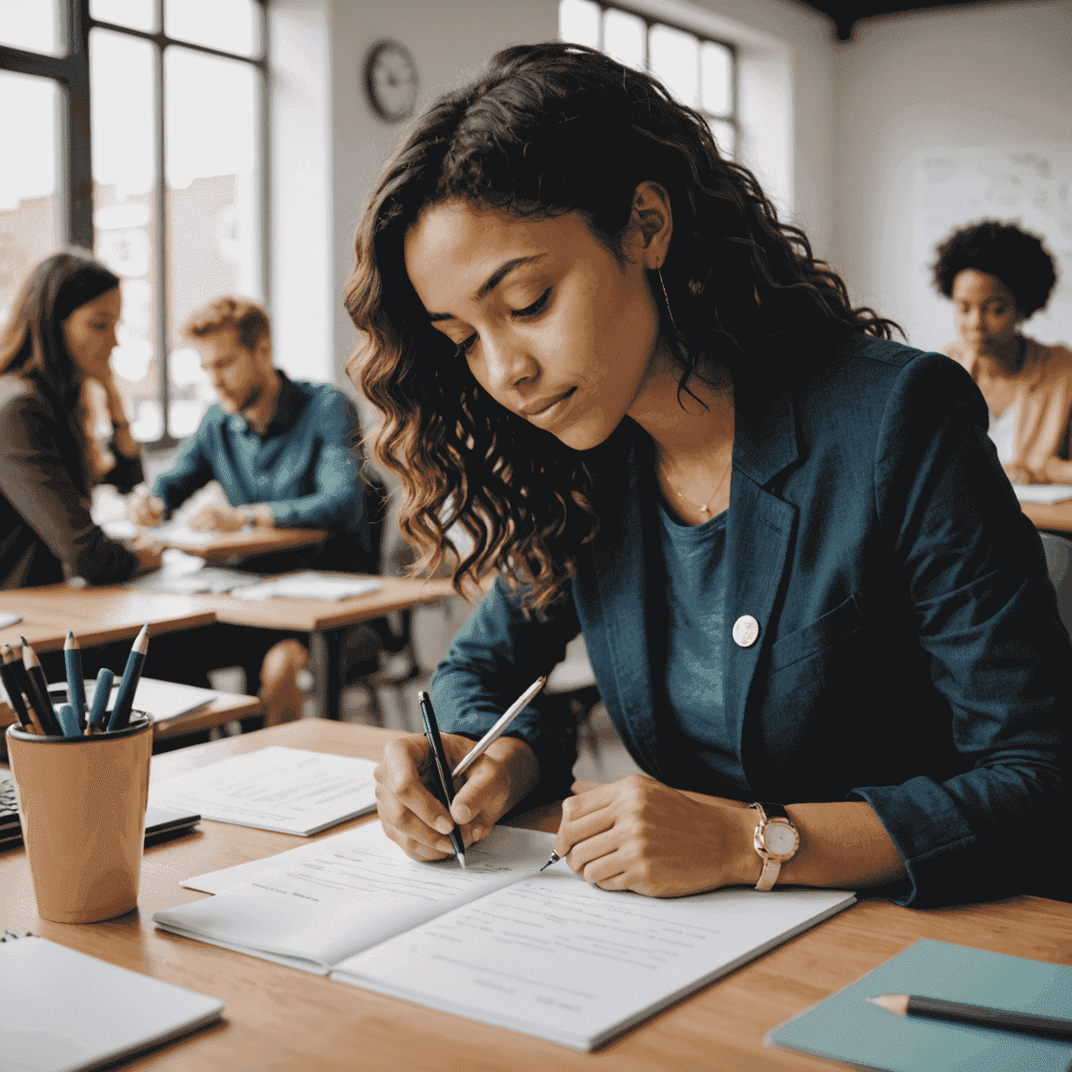 A step-by-step visual guide showing the process of signing up, choosing a tutor, and attending an online tutoring session